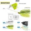 BUZZ BOOYAH Chartreuse Shad -Daiwcia Magasin 00001 BUZZ BOOYAH Chartreuse Shad