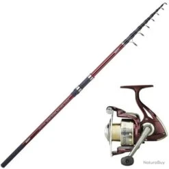 Ensemble Télescopique Sert Exceed Telepike Tgx + Exceed Spn 4003 Fd - 3 M / 20-80 G