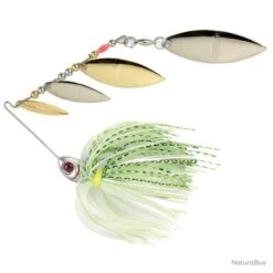 Leurre Booyah Super Shad 10gr BLANC CHARTEUSE