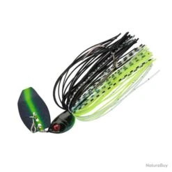 Leurre Sakura Cajun Bladed Jig 3/4 Oz - 21G Black Chart