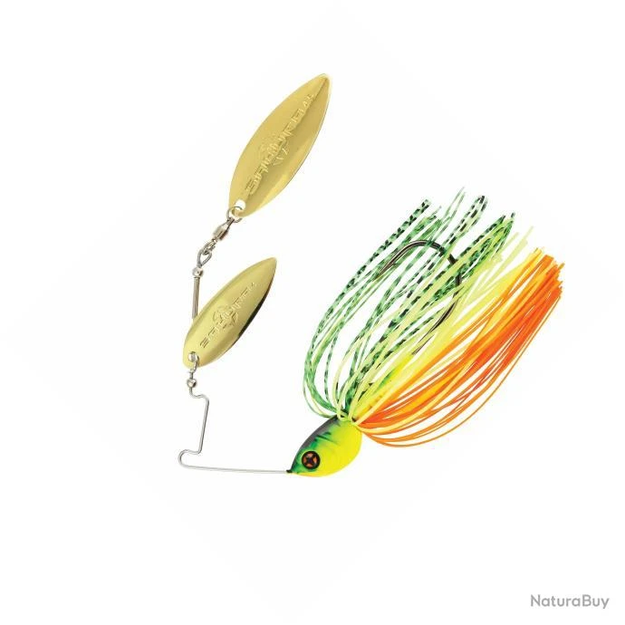 Leurre Sakura Cajun Spinnerbait Dw 1/2 Oz - 14g FIRE TIGER 3 Leurre Sakura Cajun Spinnerbait Dw 1/2 Oz - 14g FIRE TIGER