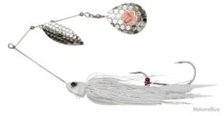 Leurre Savage Gear Da'Bush Spinnerbait 14cm 21g WHITE SILVER