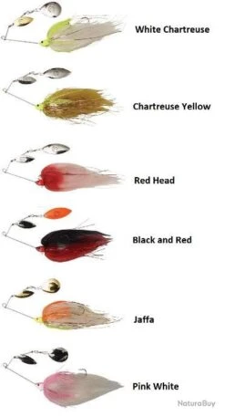 Savage Gear SPINNER SAVAGEAR MEGA BUSH 55GR BLACK AND RED