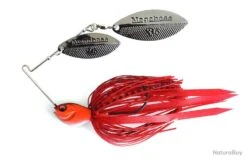Spinner - Bait Megabass Sv-3 3/8 Double Willow FIRE RED