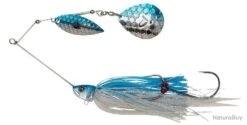 Spinnerbait Da'bush Savage Gear Blue Silver