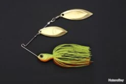 Spinnerbait Elitelure CFS Double Willow 10g 10g 02 - Impact Lime Chart