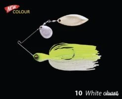 Spinnerbait Elitelure CFS Willow Colorado 7g 7g 10 - White Chart