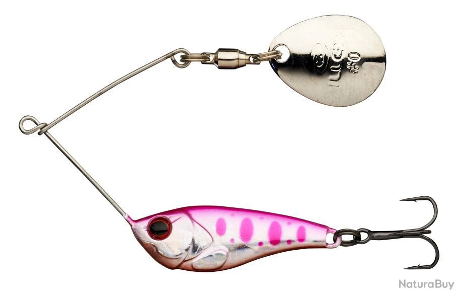 Spinnerbait Illex Stream Roller 6g PINK YAMAME 3 Spinnerbait Illex Stream Roller 6g PINK YAMAME
