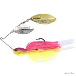 Spinnerbait Megabass SV 3 Double Willow 14g Pink Chart