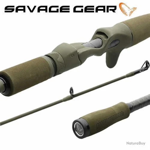 Canne Casting Savage Gear SG4 Medium Game 2.13m 14-40g 4 Canne Casting Savage Gear SG4 Medium Game 2.13m 14-40g – Image 2