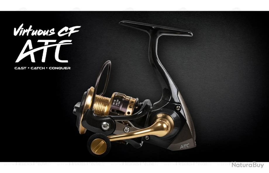 Moulinet ATC Virtuous CF 175gr 5.2:1 4kg 3 Moulinet ATC Virtuous CF 175gr 5.2:1 4kg