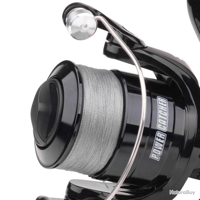 Moulinet Spinning Spro Power Catcher 2000 Avec Tresse 0.18mm 4 Moulinet Spinning Spro Power Catcher 2000 Avec Tresse 0.18mm – Image 2