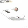 Leurre DA Bush Spinnerbait Savage Gear 21 CM 55G White Silver -Daiwcia Magasin 00003 Leurre DA Bush Spinnerbait Savage Gear 21 CM 55G White Silver