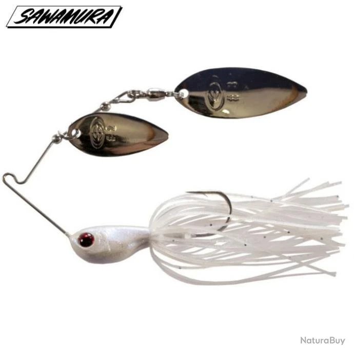 Leurre Spinnerbait Sawamura One Up Spin 3/8 106 3 Leurre Spinnerbait Sawamura One Up Spin 3/8 106
