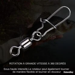 50 Emerillon Agrafe Inox Pour La Peche, Modele: 2/0 10 50 Emerillon Agrafe Inox Pour La Peche, Modele: 2/0 -Daiwcia Magasin 00004 50 Emerillon Agrafe Inox pour la Peche Modele 2 0