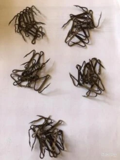 50 Hameçon Double N 2 Réf 9900 Bz Bec De Perroquet Pêche Carnassier Vmc -Daiwcia Magasin 00004 50 hamecon double n 2 ref 9900 bz bec de perroquet peche carnassier vmc