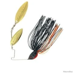 Spinnerbait Sakura Cajun Dw - Black&Gold / 21 G -Daiwcia Magasin 00004 Spinnerbait Sakura Cajun Dw Black Gold 21 g