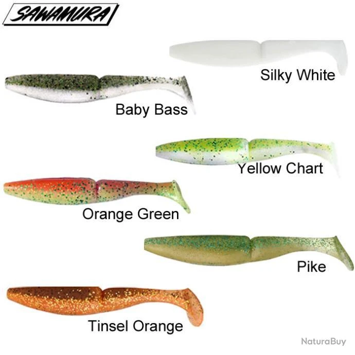 Leurre One Up Shad 7 Sawamura 14,8cm Pike" 4 Leurre One Up Shad 7 Sawamura 14,8cm Pike" – Image 2