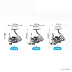 Moulinet De Pêche à Tambour Fixe Série 3000 Ultraléger 15kg Pour La Pêche Au Poisson Rivière Ou Mer -Daiwcia Magasin 00005 Moulinet de Peche a Tambour Fixe Serie 3000 Ultraleger 15kg pour la Peche au Poisson Riviere ou Mer