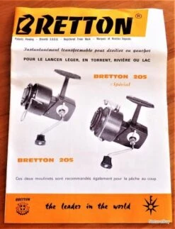 Moulinet BRETTON 205 S - Neuf Dans Son Emballage D'origine - Pêche Et Collection -Daiwcia Magasin 00006 Moulinet BRETTON 205 S Neuf dans son emballage d origine Peche et collection