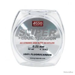 Fluorocarbone Asso "super Fluorocarbon" - Bobine De 50 M Diam. 30/100 -Daiwcia Magasin 00012 FLUOROCARBONE ASSO SUPER FLUOROCARBON Bobine de 50 m diam. 30 100