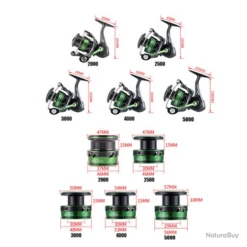 Moulinet De Pêche 4000 5.2:1 Carnassiers, Mer, Surfcasting M28 -Daiwcia Magasin 00012 Moulinet de peche 4000 5.2 1 carnassiers mer surfcasting M28