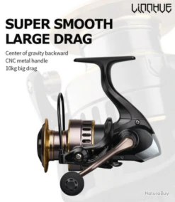 Moulinet De Pêche Carnassiers, Mer, Surfcasting 7000 10kg 5.2:1 Modèle 2 -Daiwcia Magasin 00014 Moulinet de peche carnassiers mer surfcasting 7000 10kg 5.2 1 modele 2