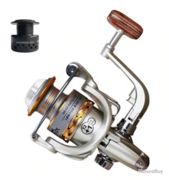 Moulinet De Pêche Carnassiers, Mer, Surfcasting 5000 M5 Avec Bobine De Rechange -Daiwcia Magasin 00021 Moulinet de peche carnassiers mer surfcasting 5000 M5 avec bobine de rechange