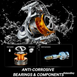 Moulinet De Pêche 6000 4.7:1 Carnassiers, Mer, Surfcasting M11 10 Kg -Daiwcia Magasin 00022 Moulinet de peche 6000 4.7 1 carnassiers mer surfcasting M11 10 kg