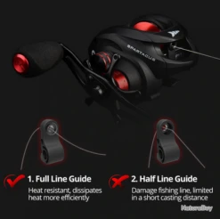 Moulinet Baitcasting Traine 6.3:1 M10 8kg Droitier Et Gaucher Couleur Noir Vert -Daiwcia Magasin 00023 Moulinet Baitcasting traine 6.3 1 M10 8kg droitier et gaucher couleur noir vert