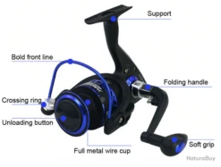 Moulinet De Pêche 5000 5.5:1 Carnassiers, Mer, Surfcasting M20 -Daiwcia Magasin 00023 Moulinet de peche 5000 5.5 1 carnassiers mer surfcasting M20