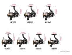 Moulinet De Pêche Carnassiers, Mer, Surfcasting 4000 10kg 5.2:1 Modèle 2 -Daiwcia Magasin 00023 Moulinet de peche carnassiers mer surfcasting 4000 10kg 5.2 1 modele 2