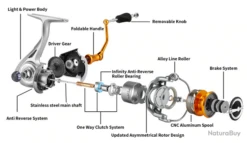 Moulinet De Pêche 6000 4.7:1 Carnassiers, Mer, Surfcasting M11 10 Kg -Daiwcia Magasin 00027 Moulinet de peche 6000 4.7 1 carnassiers mer surfcasting M11 10 kg