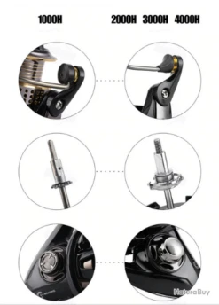 Moulinet De Pêche 5000 6.2:1 Carnassiers, Mer, Surfcasting M12 15 Kg -Daiwcia Magasin 00042 Moulinet de peche 5000 6.2 1 carnassiers mer surfcasting M12 15 kg